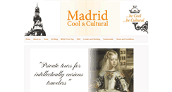 Desktop Screenshot of madridcoolandcultural.com